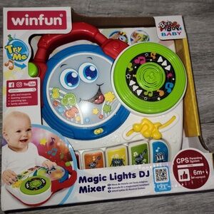 Winfun Magic Lights DJ Mixer for Kids - Ages 6 Months and Up NIB